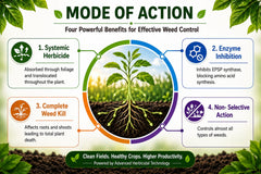 KrishiSathi GLYPHIOSTAR Glyphosate 41% SL Herbicide