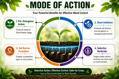 KrishiSathi RAFTAR Pretilachlor 50% EC Selective Herbicide