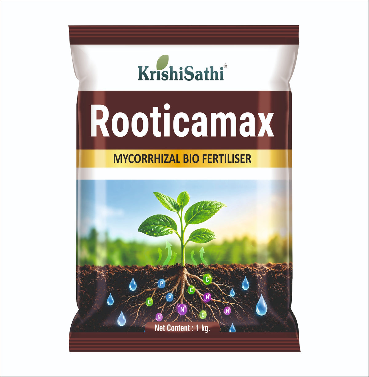 KrishiSathi Rooticamax Mycorrhizal Bio Fertiliser