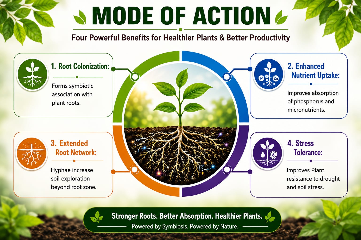 KrishiSathi Rooticamax Mycorrhizal Bio Fertiliser